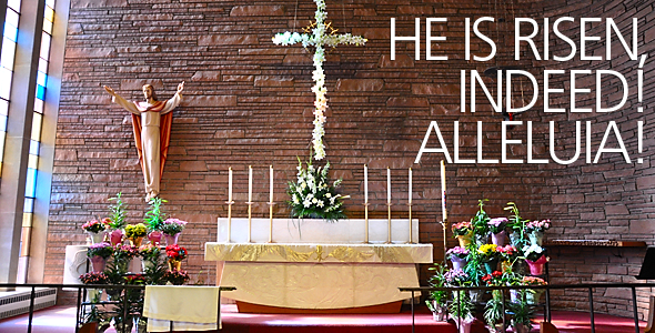 Saint Mark Lutheran Church Easter - He Is Risen, Indeed!
